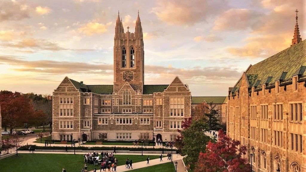 Boston College campus image