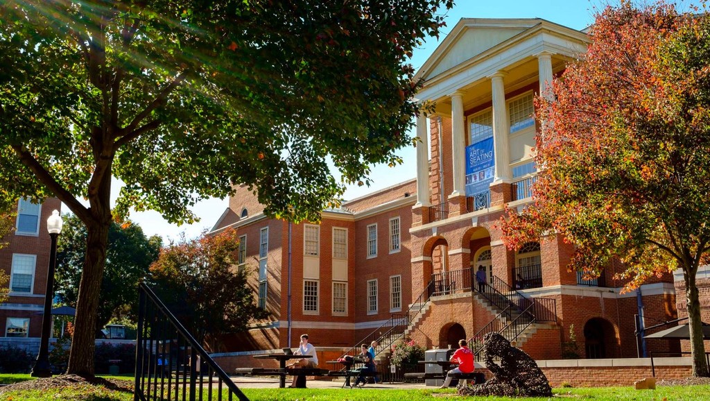 Wake Forest University campus image